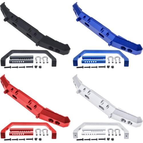 RCAWD machined alloy front bumper for 1-10 RGT 86100 86110 FTX5579 Outback Fury crawler upgraded parts