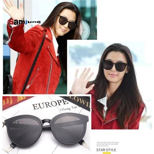 Samjune Fashion Women Sunglasses Cat Eye Shades Luxury Brand Designer Sun glasses Integrated Eyewear Candy Color UV400