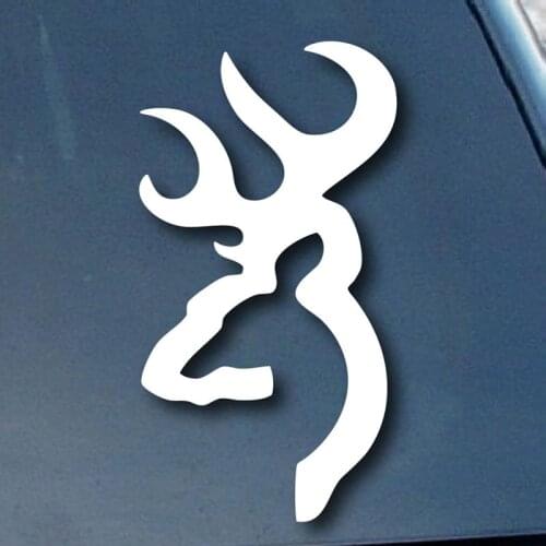 Browning Logo die cut vinyl decal for window car truck tool boxe laptops noteBook virtually any hard, smooth surface 5"Tall