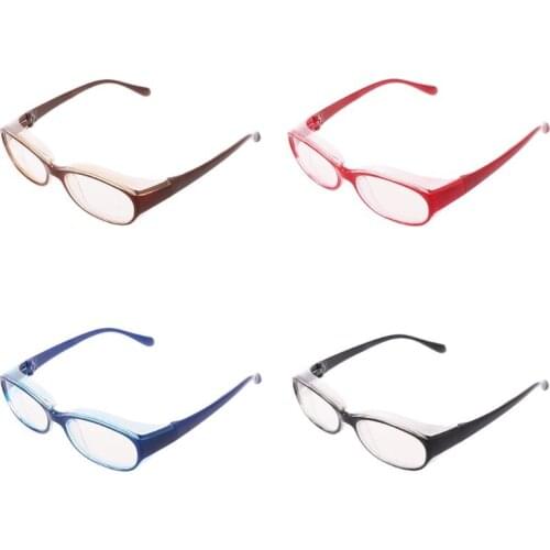 Safety Goggles Eye Protection Anti-fog Wind Dust Sand Blue Glasses Pollen-proof 2XPC