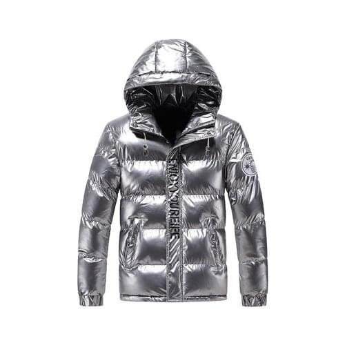 Winter Mens Jackets Fashion Men Cotton Down Warm Parkas Coats Casual Outdwear Thermal Hoodies Jackets Mens Clothing