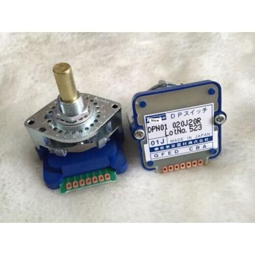 01J Rotary switches band switch DPN01 Magnification Switch Machine Band 020j20r panel knob switch