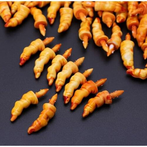 100pcs 10x22mm Plastic DIY Snowman Nose for Handmade Craft Children Kids Toy Christmas Decor P31B