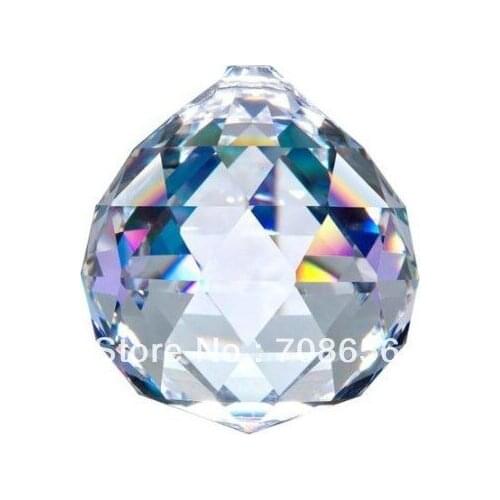 5PCS AB CRYSTAL SPHERE PRISM SUNCATCHER FREE SHIPPING