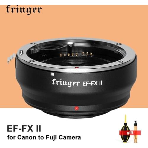 Fringer EF-FX II FR-FX20 Lens Adapter AF Auto focus Lens Adapter for Canon Sigma Lens to Fujifilm FX mount Camera XT3 XT2 XT4