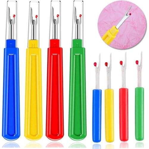 KAOBUY 8 Pcs Sewing Seam Ripper And Thread Remover Kit,Colorful Sewing Stitch Thread Unpicker For Sewing Crafting Thread Remove