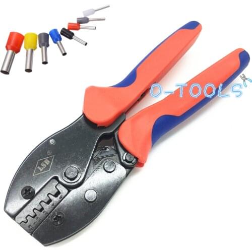 LY-06WF High Quality Hand Crimping Tools for wire-end ferrules 0.5-6mm2 20-10AWG ratchet cable sleeves pliers crimper