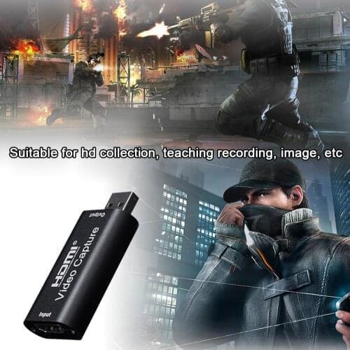 USB2.0 High Definition Multimedia Interface Video Audio Capture Card Dongle Game Streaming Live Broadcast with Type-C Interface