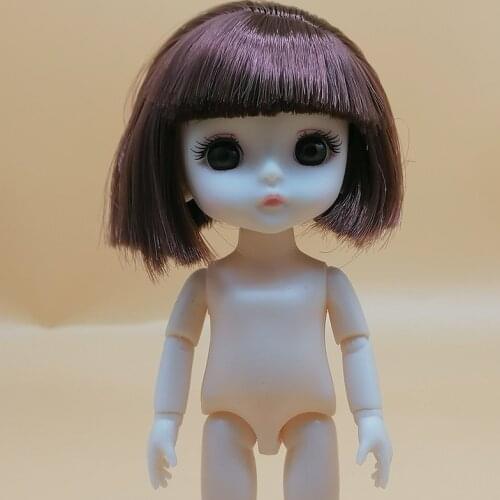 New 16 cm Doll 3D Eyes 13 Joints Can Move A Variety of Styles To Choose for Shoes Girls Fashion Dress Up Toys Childrens Gifts