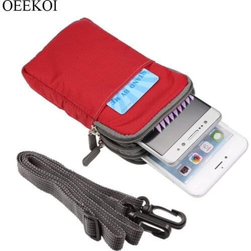OEEKOI Multi-Function Belt Clip Sport Bag Pouch Case for Nokia 4.2/7.1/X5/6.1 Plus/3.1/5.1/2.1/X6 2018/8 Sirocco/7 plus/1/6 2018