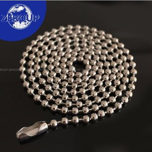 60cm Silver,bronze,gun black,KC gold cord Plated Ball Beads Chain Necklace Bead Connector For Jewelry Findings 5pcs/lot