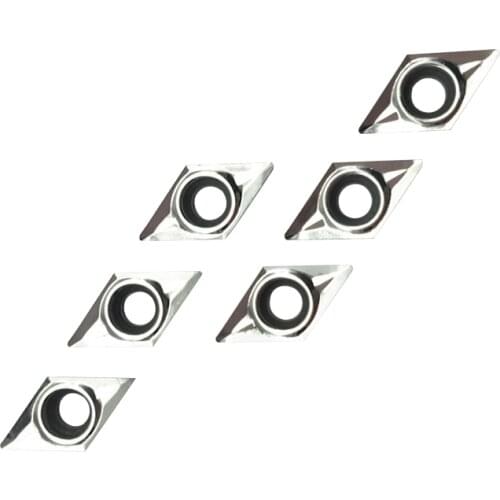 DCGT070204 AK H01 DCGT 070204 Aluminum cutter blade Insert Cutting Tool turning tool CNC Tools AL +TIN Alloy wood