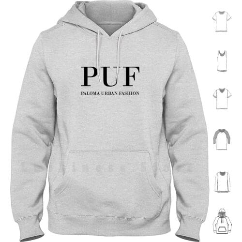 Puf - Paloma Urban Fashion hoodies long sleeve Spain Puf Aquí No Hay Quien Viva Anhqv Fandom Antena 3