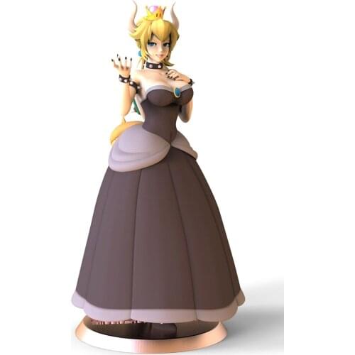1/24 75mm 1/18 100mm Resin Model Kits Lovely Princess Figure Unpainted No Color RW-230