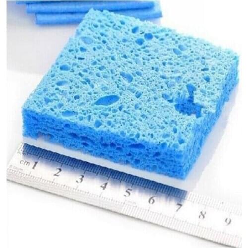1.4cm blue BGA smd tips sponge thick blue thickening type soldering iron tips cleaning sponge soldering iron rework station
