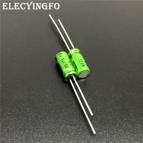 10Pcs/100Pcs 1uF 50V NICHICON Muse BP 5x11mm 50V1uF Top Grade Bipolar Audio Capacitor