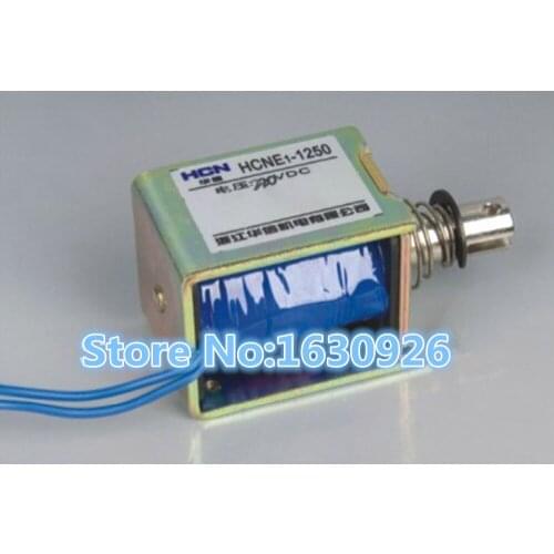 12VDC Pull Hold Release10mm Stroke 0.41Kg Force Electromagnet Solenoid Actuator