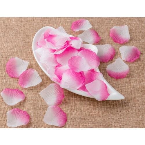 500Pcs/lot Silk Rose Petals Leaves Artificial Flowers Petals Wedding Decoration Party Decor Festival Table Decor