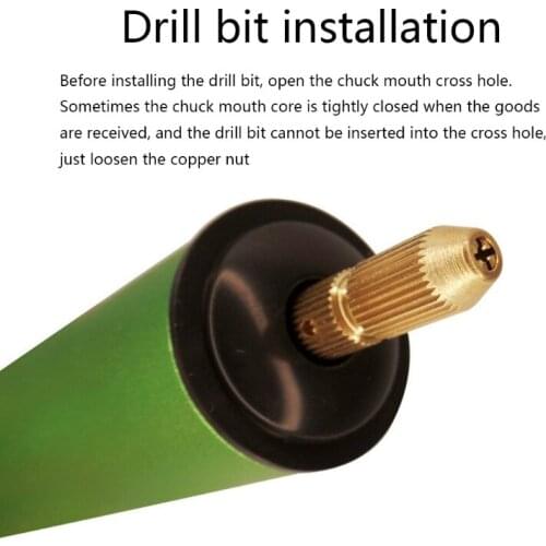 Mini USB Electric Drill Handheld Hole Punching Machine Epoxy Puncher for Resin DIY Craft Jewelry Making Tools