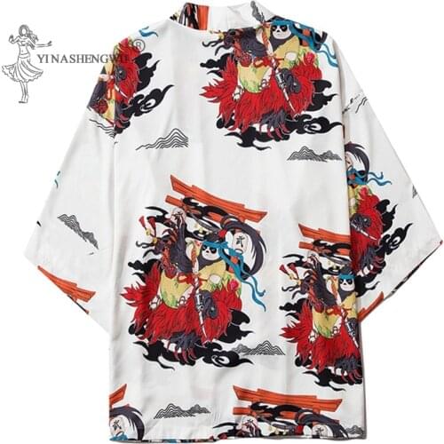Japanese Print Kimono Coat Costume 12 Styles T-shirt Men Harajuku Women Tops Bra Japan Haori Cardigan Shirt Yukata Coats Jacket