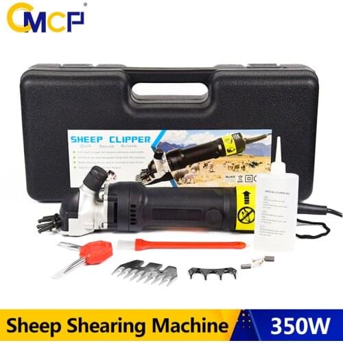 350W Electric Sheep Shearing Machine With 1 Set 13 Tooth Sheep Shearing Clippers Animal Sheep Hair Trimmer Wool Scissors