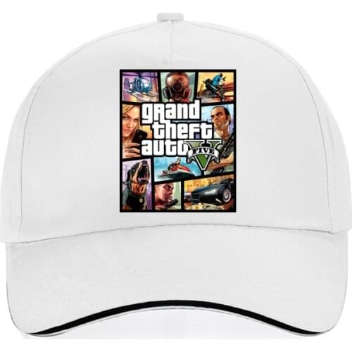 Fashion Brand game gta 5 cap men 100% cotton Baseball Caps cosplay Men women Hip Hop Snapback hat adjustable bone