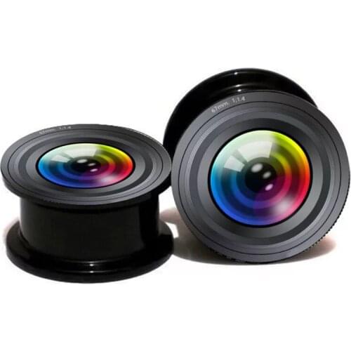 Fashion Color pulley Ear Expansion punk Women Sexy Body Jewelry Tunnels Body Piercing Ear Expansions Party Gift Summer Style