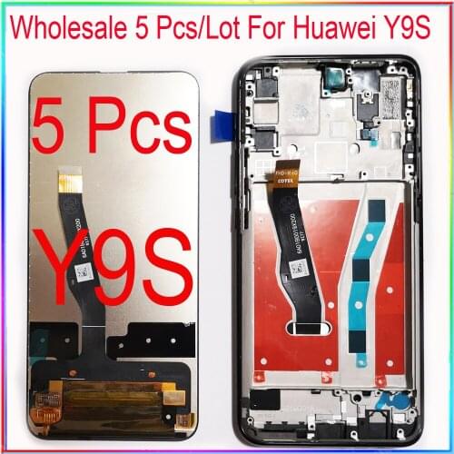 Wholesale 5 Pcs/ Lot for Huawei Y9S LCD screen display with touch assembly original