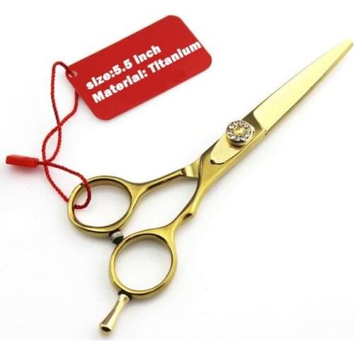 Professional Japan 440c 9cr13 6.0 inch 5.5 inch shears cutting barber cut hair scissors set hairdressing scissors Free Shipping