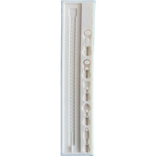 Zipper Cake Border Lace Silicone Molds Cartoon Birthday Cake Decorating Tool Gumpaste Chocolate Gumpaste Ice Resin Moulds