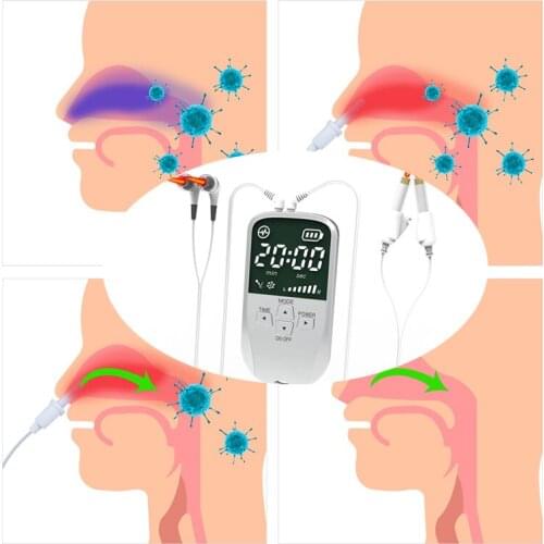 Health Care Rhinitis Sinusitis Nose Therapy Massage Cure Hay Fever Low Frequency Pulse Laser Therapeutic Massey