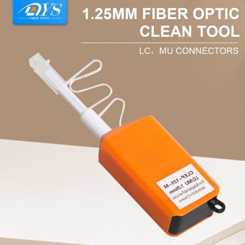 Mini Universal 1.25mm LC/MU Fiber Optic Cleaner Pen FTTH Tools Optical Fiber Connector Cleaner