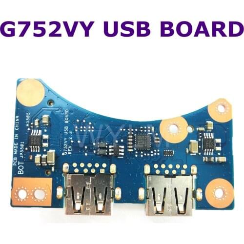 G752VY USB Board REV 2.3 For ASUS ROG G752 G752VT G752V G752VL G752VS G752VM Laptop IO Board USB board Test 100%OK