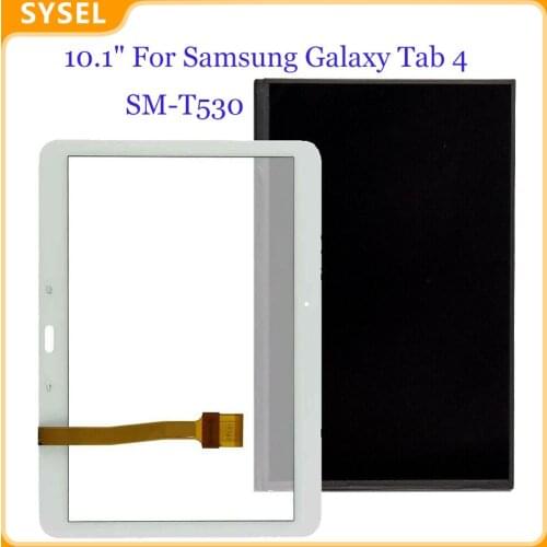 🔥10.1" For Samsung Galaxy Tab 4 10.1 SM-T530 T530 Touch Screen Digitizer +Lcd Display Free Tools35 T530 LCD Display