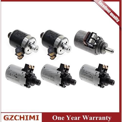6Pcs 722.6 Solenoids 5-SPEED Automatic Transmission Part Alloy Plastic Assembly Products Motors Parts Fit for Mercedes for Benz