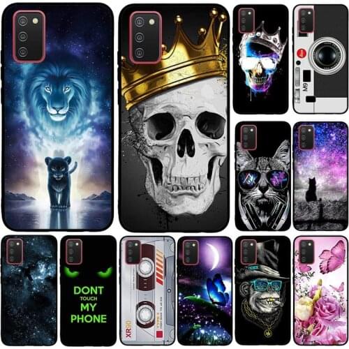 C For Samsung Galaxy A02s Case Phone Back Cover Silicon Soft TPU Cases For Samsung Galaxy A52 A72 A32 A12 5G Case Bumper Fundas