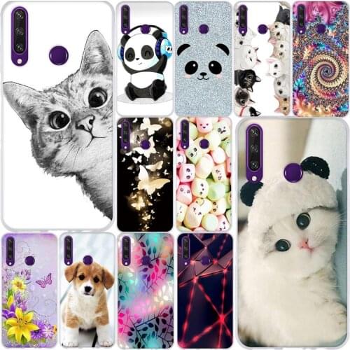 For Huawei Y6p Y6 p Y 6 P Case Soft TPU Silicone Shell For Huawei Y6p Y 6p Cover Cute Patterned Funda For Huawei Y6P Y6 P Capa