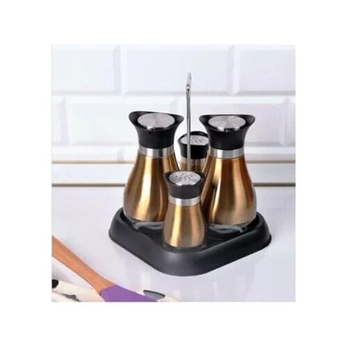EminHome 4 PCs Yağlık Salt Shaker Set Paçi 400475