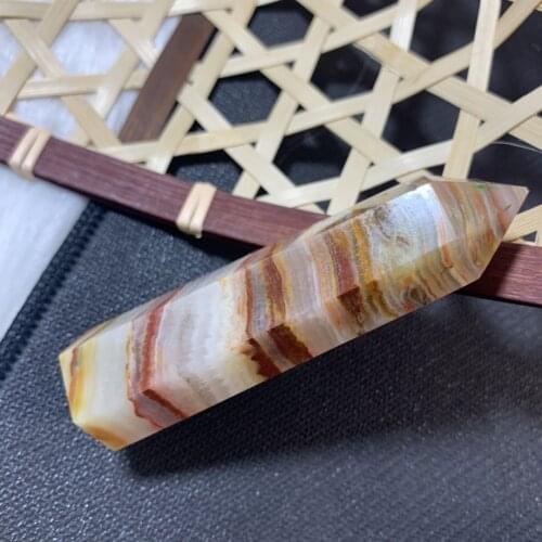 Natural Afghanistan jade point Energy Stone for home decoration