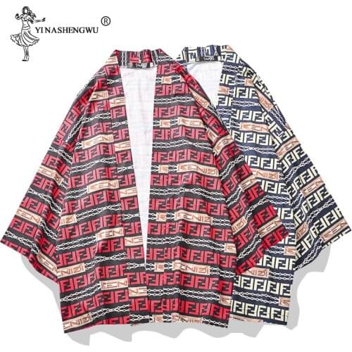 Kimono Cosplay Unisex Cardigan Shirt Coat Japanese Traditional Kimono Yukata Robe Women Japan Kimonos Cardigan Men Kimono Femme