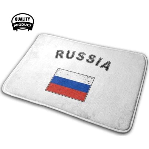 Russia Russian Flag Flag Soft House Family Anti-Slip Mat Rug Carpet Russia Russian Russian Flag Moscow