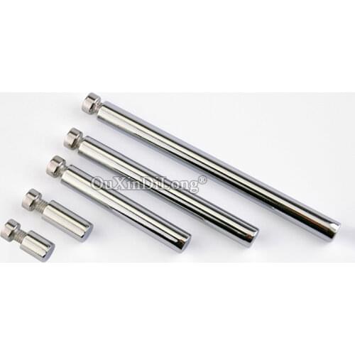 Wholesale 500PCS/LOT Solid Advertising Nails Screws Bolts Acrylic Advertisement Standoffs Pins Glass Decorative Hardware