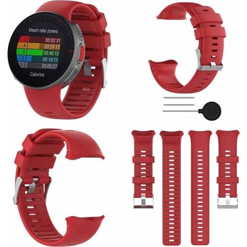 For Polar Vantage V Smart Watch Silicone Strap Wrist Band Bracelet Replacement