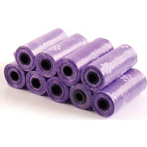 1 Roll Disposable Environmental Waste Privacy Trash Bags Plastic Garbage Bag Pet Dog Waste Bags Dispenser Collector Holder Pets