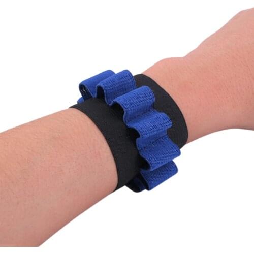 1PCS Carrier Bullet Pouch Wrist Tactical Cuff Bracer Wrist Support Wrister Kids Toy Foam Bullet For wholesale