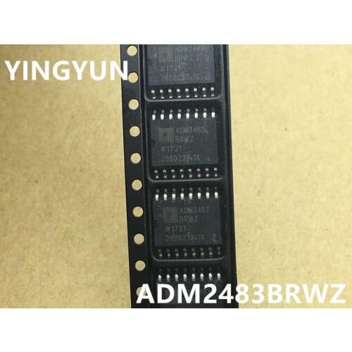 10PCS/LOT ADM2483 ADM2483BRWZ SOP-16 Isolated transceiver New original