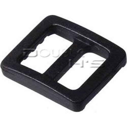 20pcs/lot 3/8" Plastic Slider Tri-Glide Adjust Buckles Backpack Straps Webbing 10mm Black