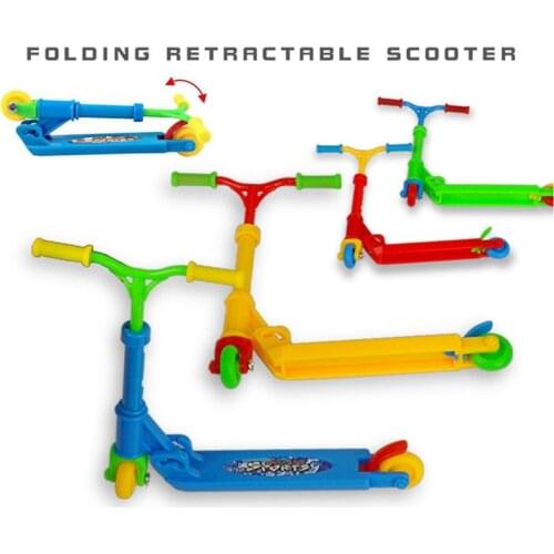 2021 Mini Scooter Two Wheel Scooter Childrens Educational Toys Finger Scooter Fingerboard Skateboard