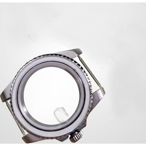 40mm Watch Case Kit for Mingzhu 2813/3804 Movement Accessories Stainless Steel GMT Watch Case Parts