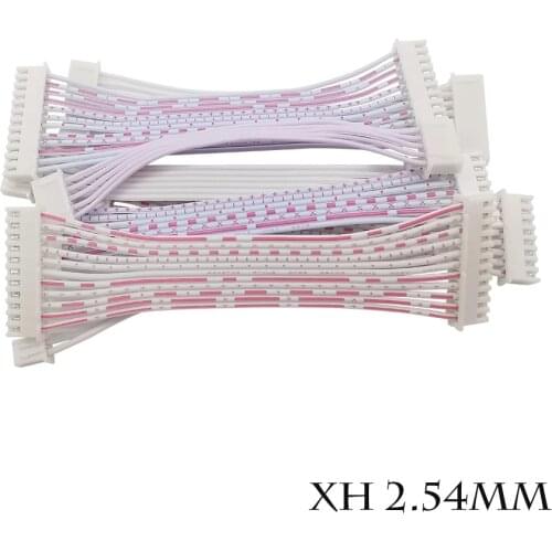 5Pcs Wire Length 10/20/30CM XH 2.54mm 2P/3/4/5/6/7/8/9/10/11/12 Pin Double Female Plug XH2.54 Female to Female Cable Connector
